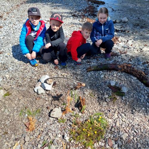 Gruppe am Lech