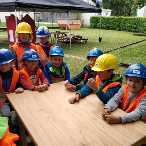 Kinder pausieren